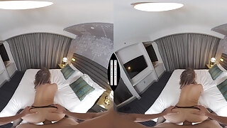 Vr Hot MILF First Date - Brunette