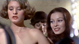 Retro Lesbians Pleasuring Each Other In The Bathroom