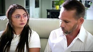 Foster Teen Spanked Hard By Stepdad And Fucked Hardcore