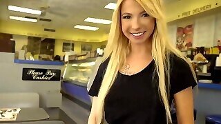 Teen Waitress Kenzie Reeves Smashed By Big Dick Daddy