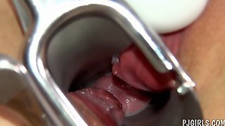 Violeta's Orgasms With A Speculum In Her Vagina