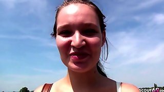 German Scout - College Young Cutie Mia Seduce Big Penis Butt Fuck Fornicate