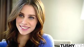 Petite Teen Girl With Amazing Big Eys Gets Pounded Up Her Tushy