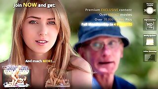 Alice's Young And Horny Pussy Craves For An Old Man Dick