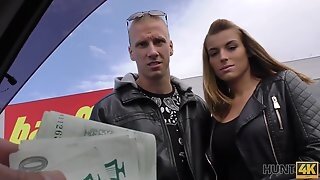 Hunt4k. Slutty Chick Victoria Daniels For Money...