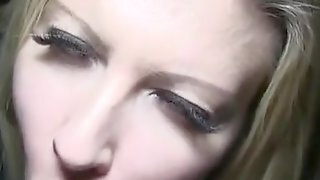 Light-haired Tart With Total Lips Got Cash For A Rapid Suck Off And A Bit Of Fucky-fucky