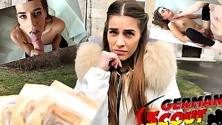 German Scout - Skinny Girl Eveline Dellai Picked Up And Fucked