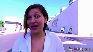 Maria Bb Is A Chubby Nurse Who Wants To Try Her Luck In Porn