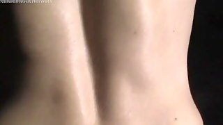 Blonde Muscle Cougar Gets Groped While Bound In The Dungeon
