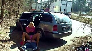 Real Teen Street Hooker Outdoor Fuck