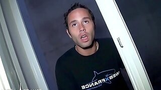 Chubby, Amateur Brunette With Glasses Is Sucking Dicks Like A Pro And Enjoying While Getting Fucked
