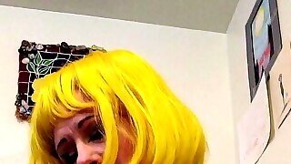 Exposed Webslut Ginger Riding Cowgirl
