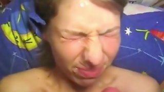 Top Rated Real Amateur Big Facial Compilation