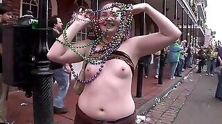 Bourbon Street Party - Public Nudity