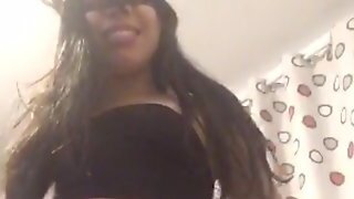 Showing Her Booty Flash Tits On Periscope