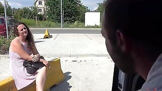 Naive, Amateur Babe Got Fucked Hard In The Back Of A Van, During The Day