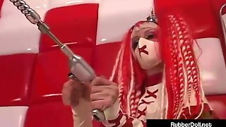 Crazy Klinic With Rubberdoll - Succubus & Dental Sex Tools!