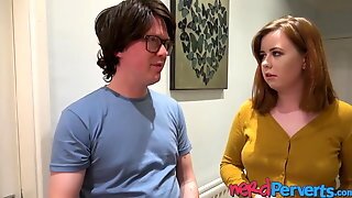 Curvy Redhead Shares Producers Cock With Her Bff