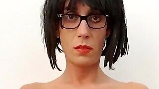 Transvestite Helena Black Pissing On Her Bare Footsies