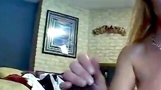 Pretty Large Ash-blonde Gets Her Ass Stuffed By A Black Trouser Snake