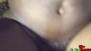 Senior Bro Hump My Hairy Twat With His Black Knob