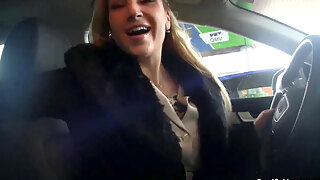 Mistress In Car, Pussy Flash In Car, Lesbians In Car