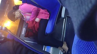 Sweet Spanish Girl On The Bus