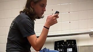 Hidden Cam College Bathroom