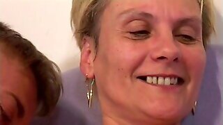 Gran Invites Young Studs In To Fuck Her Good!