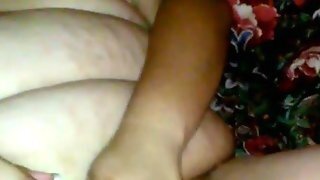 Wife Rubs Her Shaved Beautiful Pussy With Passion Ummmmm!