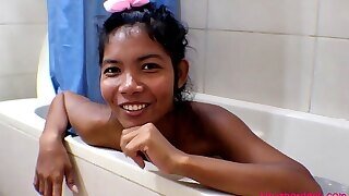Hd Lil Thai Teen Anal Broken In Shower With Anal Internal Cumshot