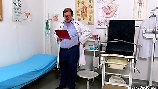 Young Slender Harlot Needs To Give Up Her Ass For Examination