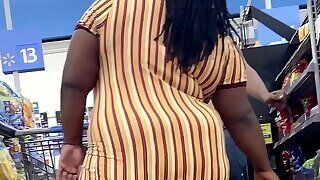 Super Thick Ass Shaking In A Tight Dress Vpl