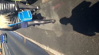Chav In Wetlook Leggings