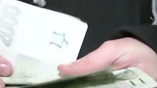 Slutty Light-headed Harlot Sucks Huge Dick For Money