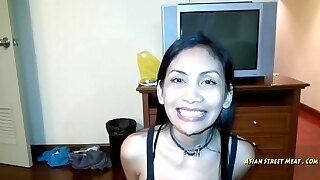 Asian Teen Brunette Is Secretly Fucking Random Guys For Cash, And Enjoying Every Second Of It