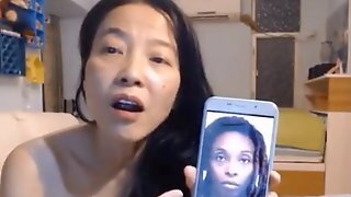 Fit Strong Chinese Woman Degrades Face Pic Of Black Thief-a