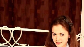 Imageset Real Russian Teen In Black Stockings For You