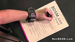 Femdom Face Sitting And Handjob In Dungeon