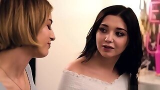 Kristen Scott Playing With Luna Daniels Perky Breast