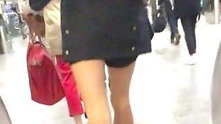 Candid Bare Legs