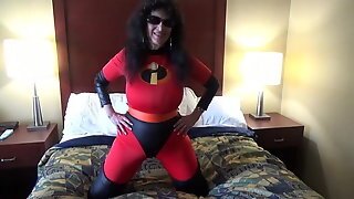 Tinja Rocks Her Halloween Costume