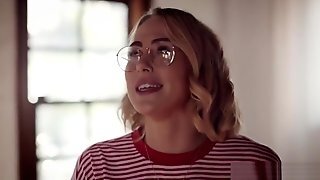 Milf Abigail Mac Loves To Eat Teen Sabina Rouges Wet Pussy In The Bedroom