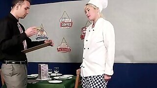 After A Great Blowjob, A Hot Blonde Maid, Misha Mayfair Got A Nice Facial Cumshot