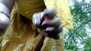 Sexy Alone Hot-desi-girl21 Bhabhi Fulfills Her Desire For Sex By Revealing Her Boobs And Pussy In The Forest With Hot Milf