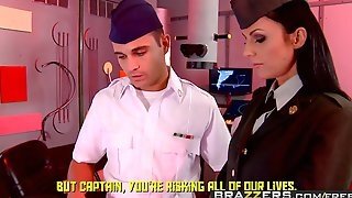 Brazzers - Big Tits In Uniform - The Cunt For Red October Sc