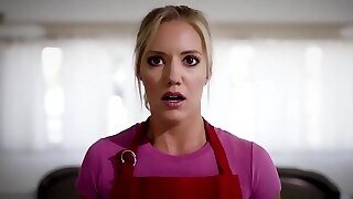 Teen Maid Double Penetrated By Big Cocked Burglars