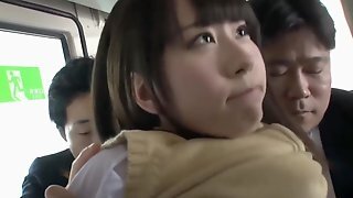 Asian Cutie Public Sex In The Bus