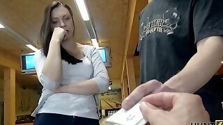 Hunt4k. Poor Couple Considers Coitus For Money As A Good