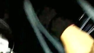 Young Girl Tastes My Penis Flashing My Bulge She Look